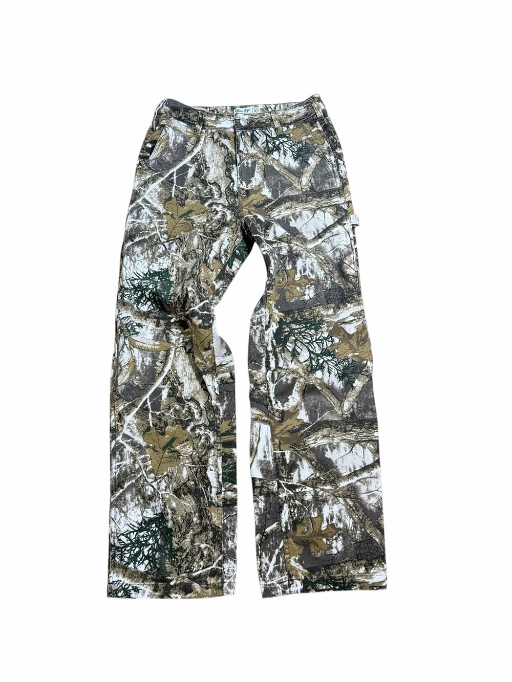 Blue Age Realtree Camo Carpenter Utility Pants Size 27